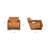 Giza Lounge Chair In Cognac Tan Leather