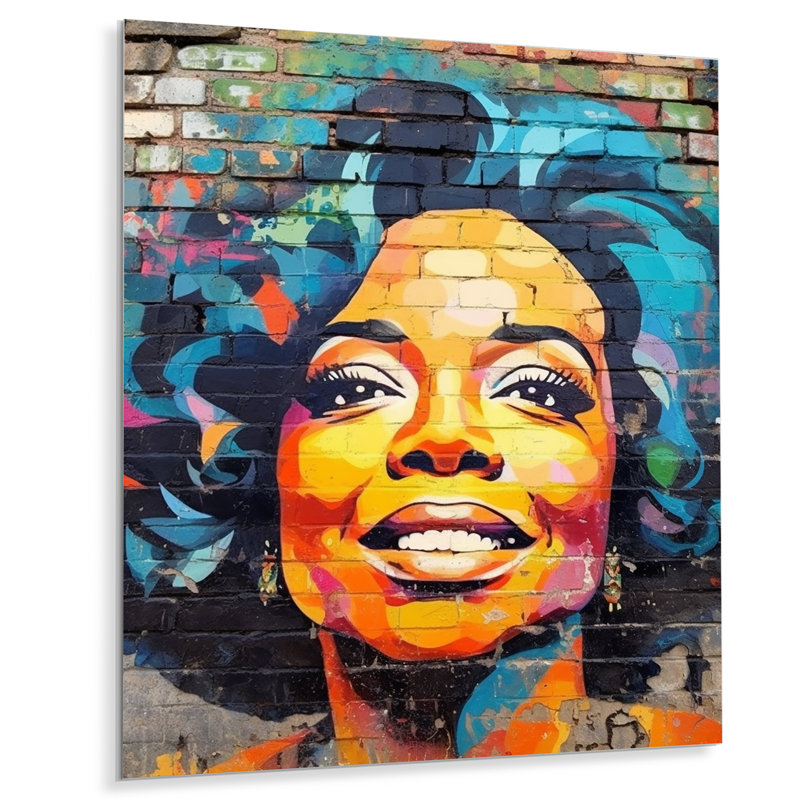 Pop Art Pop Art Celrah - décoration murale célébrité en métal, H 20 po x l 12 po x P 1 po