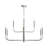 Reines 9-Light Brushed Nickel Two-Tier Chandelier-127380298