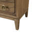 Table de chevet 3 tiroirs avec finition USB au lait