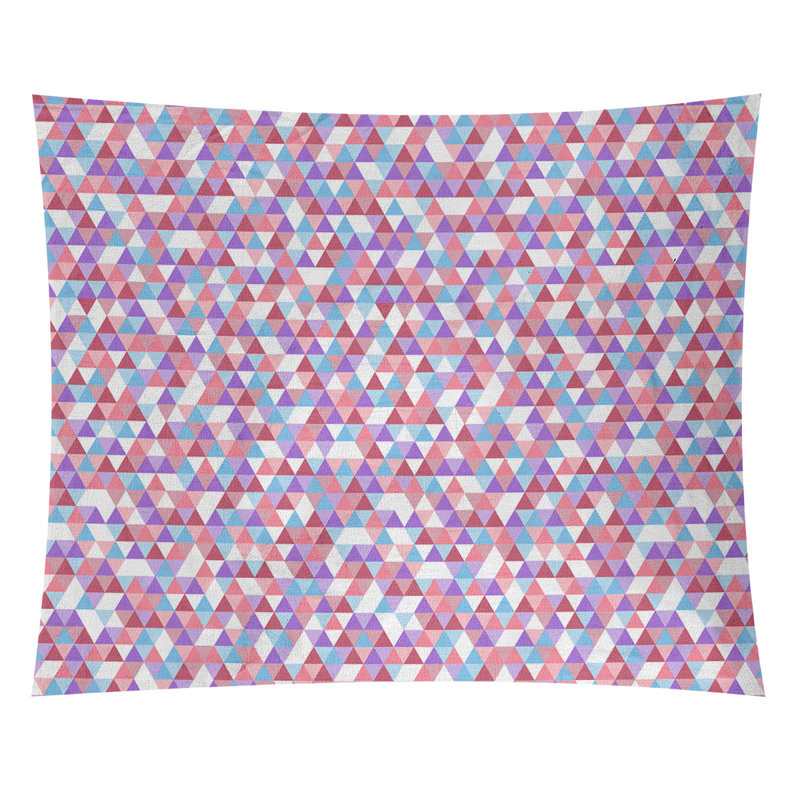 Tapisserie «Kitterman Triangle» par Katelyn Elizabeth, Intérieur, H 71 po x l 83,5 po