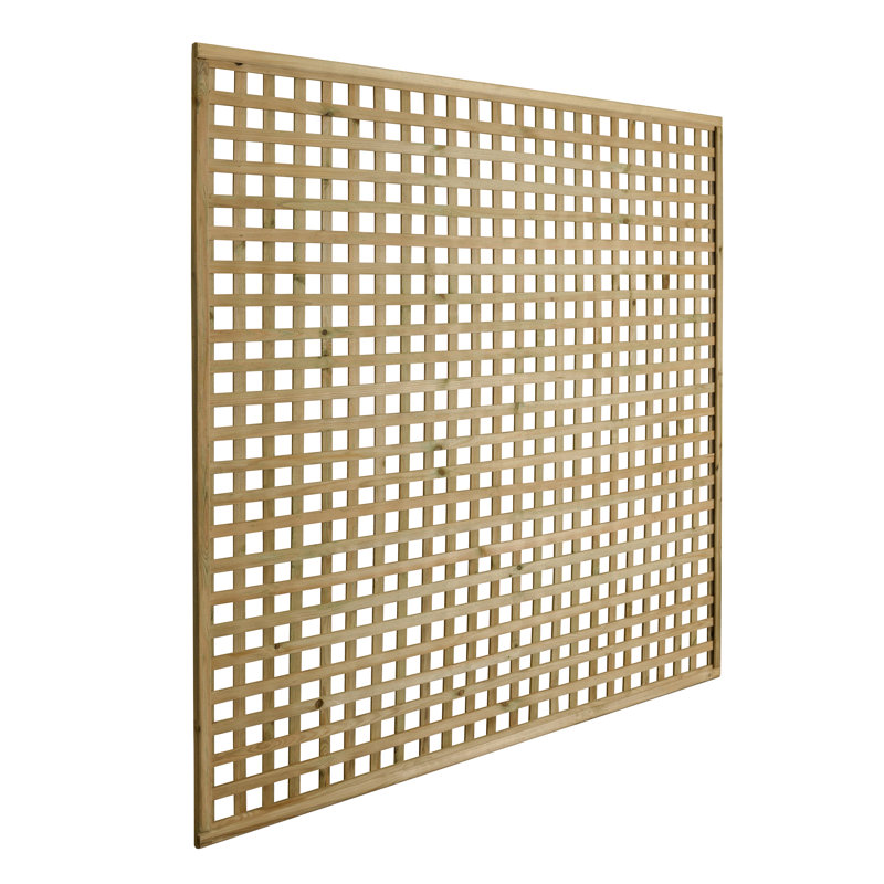 180cm H Wood Lattice Panel Trellis, 180cm H x 180cm W