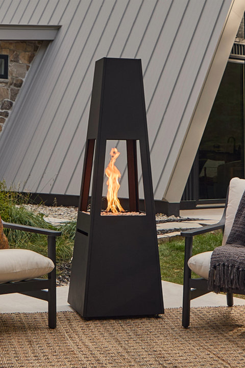 Shop the NEW Real Flame Ferro Chiminea