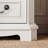 Vintage Nightstand With 2 Drawers & 1 Open Storage ,Wooden Side Table with Shelf for Bedroom, Metal Pull Rings-385186407