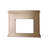 Beige Solid Wood Freestanding Fireplace-670268706