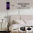  68.5" Standing Floor Lamp Purple Victorian Dimmable Metal Pole Lamp with Linen Lampshade LED Bulb Included
