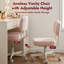 Chaise de coiffeuse avec dossier-1679064357