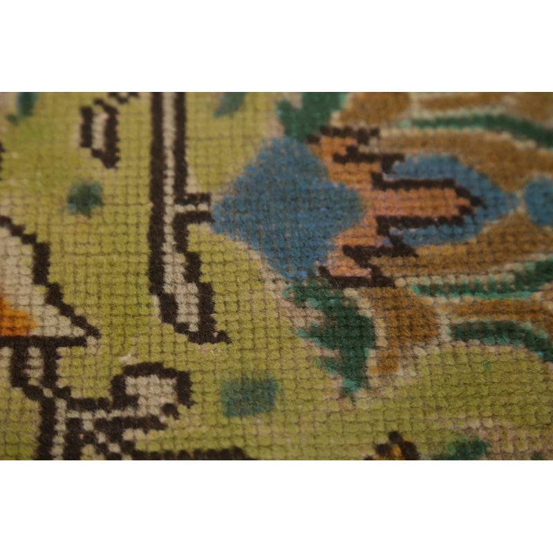 Tapis traditionnel géométrique rétro 8 x 11