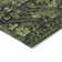Machine Washable Indoor/Outdoor Xhevrie Olive Rug