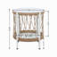 Table d'appoint d'extérieur 17,32 po Bohemian Garden