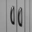 Armoire de rangement de salle de bain avec portes et tiroir, plusieurs espaces de rangement, tablette réglable-1485886382