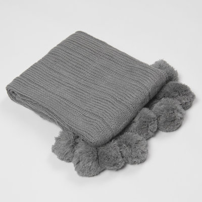 Knitted Throw Blanket