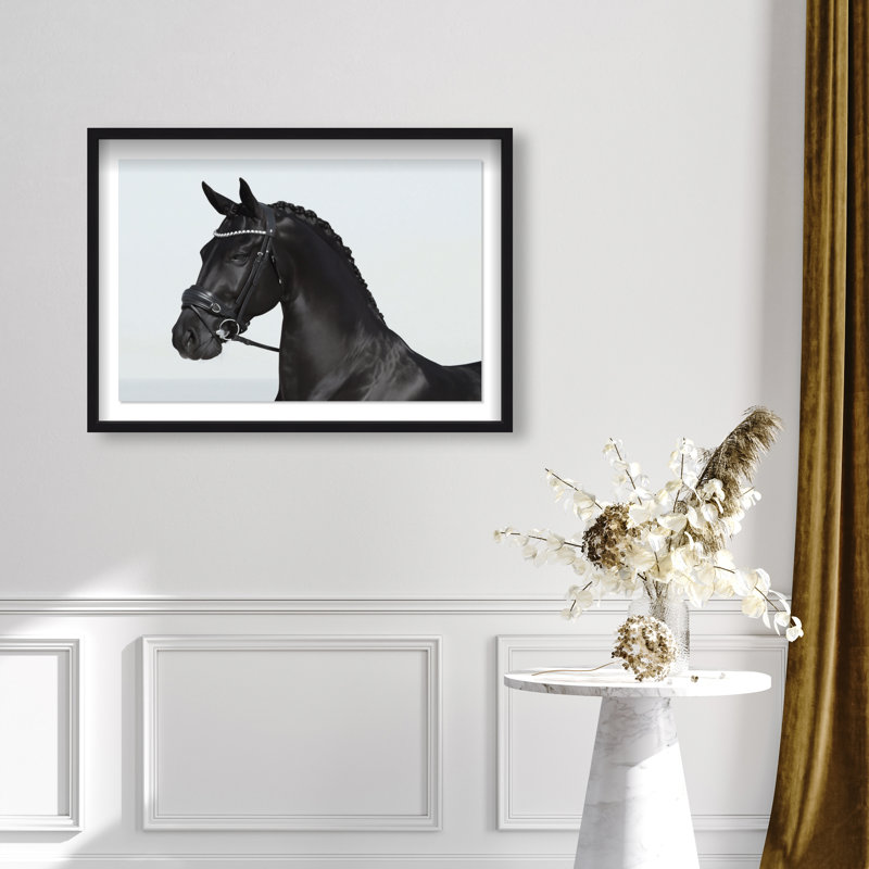 Midnight Majesty II Framed Graphic Art, 21.5"H x 31.5"W, Black Shadowbox