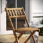 Chaise d'appoint pour l'extérieur Acacia