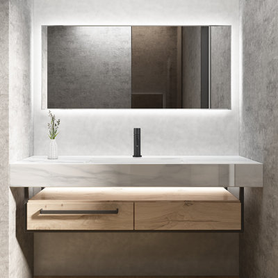 Single-handle Bathroom Faucet with Drain Assembly