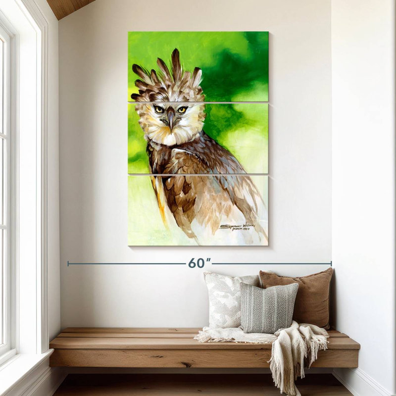 Brampt Harpy Eagle, 50" H x 32" W