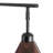 3-Light Arc Floor Lamp, 86" Tall Mid-Century Modern Overhead Living Room Lamp with Natural Mica Shades, Espresso Bronze Finish & Dimmer Switch