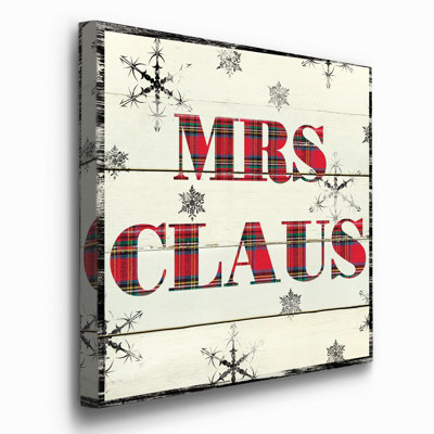 " Mrs. Claus "