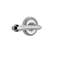 Rope Rosette Passage (Hall & Closet) with Fleur Lever-826160695-826160694-826160688