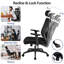 Chaise d'ordinateur Illman avec appui-tête multi-réglable Illman-87944439