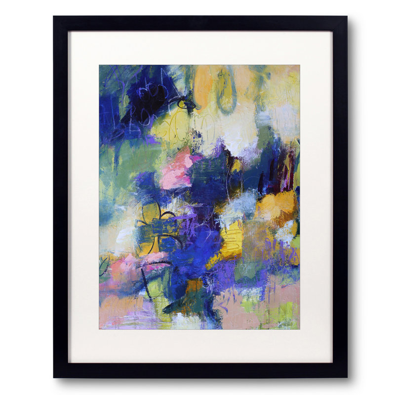 Feeling The Drama Print, Black Framed Paper, 31.25" H x 25.25" W
