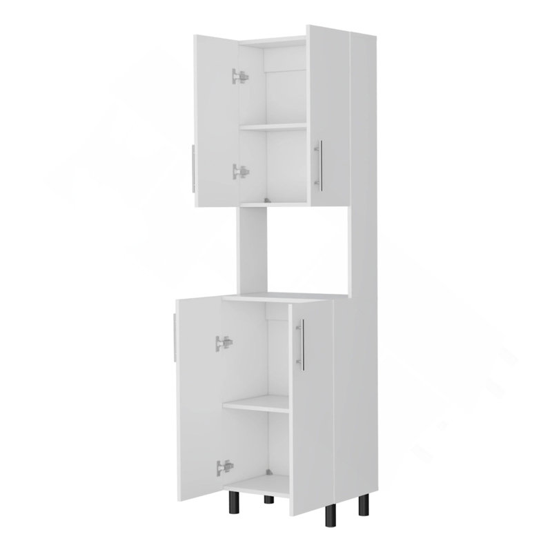Garde-manger double avec rangement ouvert
