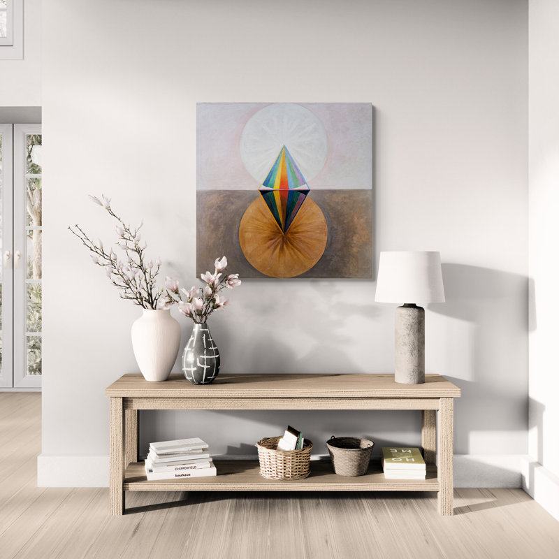 The Swan, No. 12, Group IX-SUW by Hilma AF Klint - Wrapped Canvas Art Prints, 30 cm H x 30 cm W
