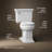 Memoirs Stately Comfort Height Two-piece 1.28 gpf Round-front Toilet with insulated tank-13237933