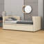 Lit de jour simple tapissier - Lit gigogne inclus-1593107951