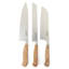 Ensemble de couteaux de cuisine en acier inoxydable allemand Martha Stewart 15 pièces avec poignée forgée en bois d'olivier italien