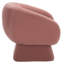 Fauteuil demi-tonneau en polyester 30,7 po Genata-755966238