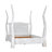 Patras Solid Wood Four Poster Bed-101884161