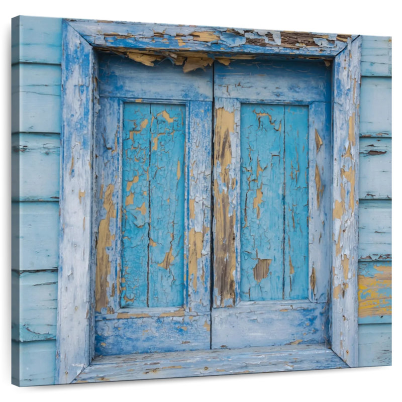 Fenêtre Lilie Blue, H 20 po x l 20 po