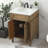 Rivers 24'' Single Bathroom Vanity with Marble Top-101299348