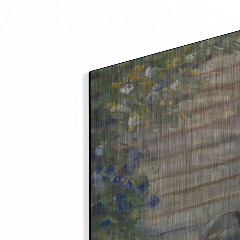 " Window With Geraniums " by Carol Rowan, 24" H x 36" W 