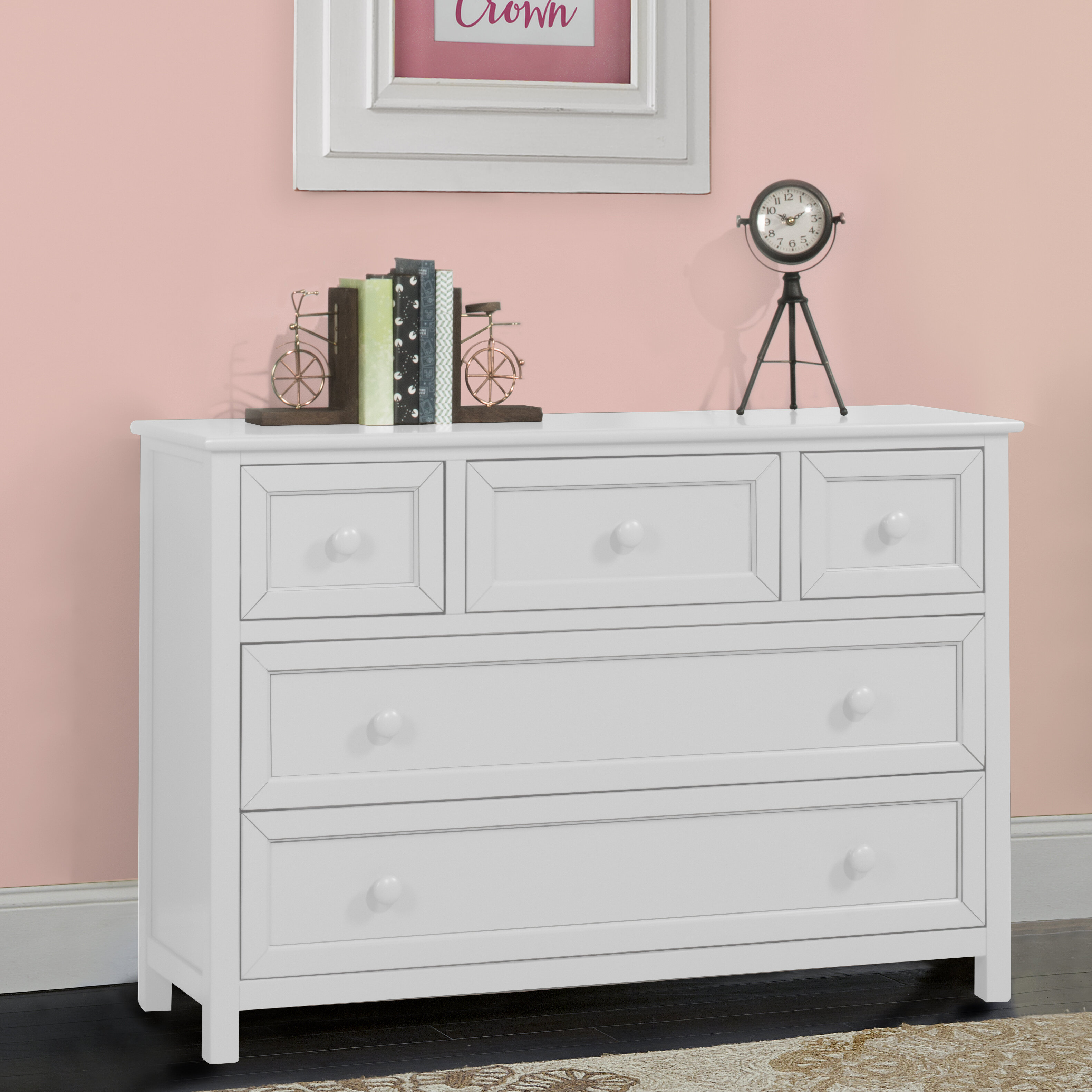 White deals childs dresser