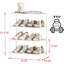 Petite étagère à chaussures de 6 à 8 paires, étagère à chaussures robuste à 4 niveaux, étagère à chaussures étroite, étagères à chaussures légères pour enfants pour vestibule, porte et garde-robe-674999475