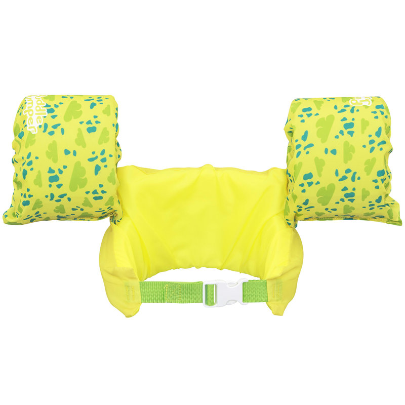 Bestway Puddle Jumper: Gilet de sauvetage en tissu avec brassards - Tortue - Veste flottante, accessoire de natation et d'eau, boucle arrière réglable, casquette de 33 à 55 lb, tout-petits et enfants de 2 ans et plus