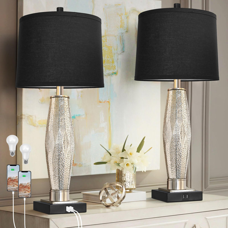 Jahirah Metal USB Table Lamp