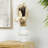 Aviara Dried Plant Handmade Floral Wheat Grass Bouquet Cattail Decor Natural Foliage with Deco Ball Accents