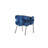 Lawncrest 18'' H Upholstered Metal Armchair-1201940203-1201940201