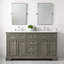 Ensemble de meuble-lavabo double 54 po Currahee-1677700566