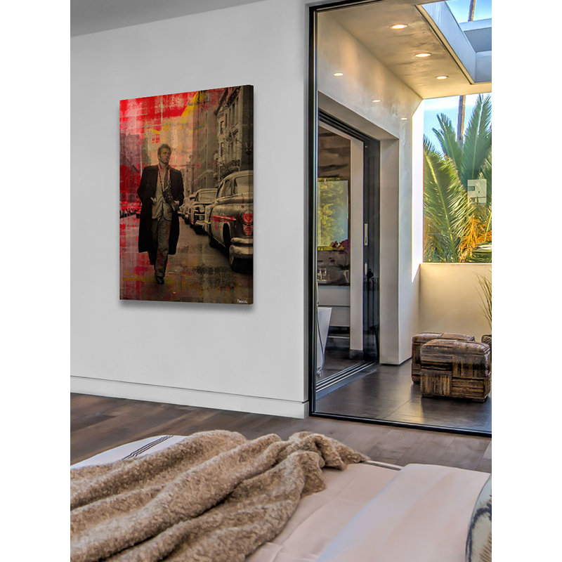 Parvez Taj - Wrapped Canvas Print, 114cm H x 76cm W