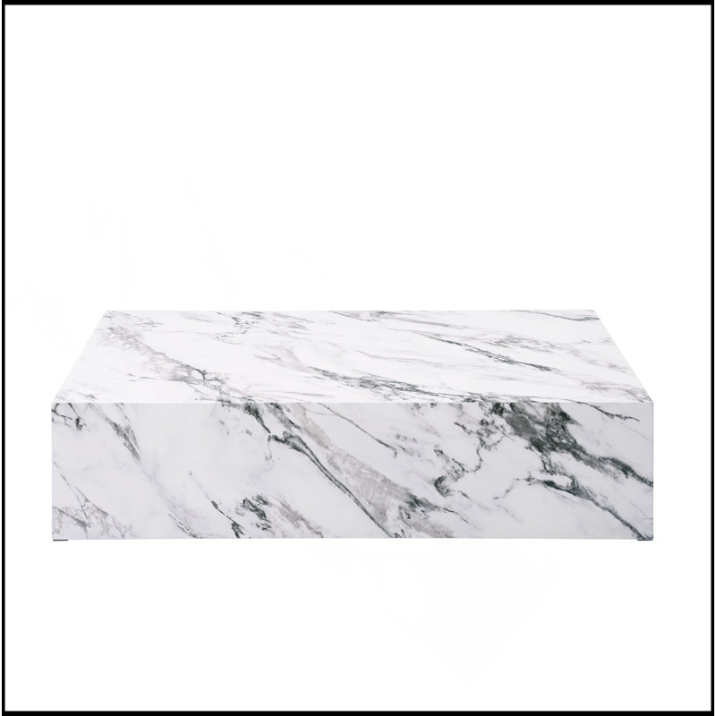 Engineered Stone Coffee Table With Sleek Design And Durable Features