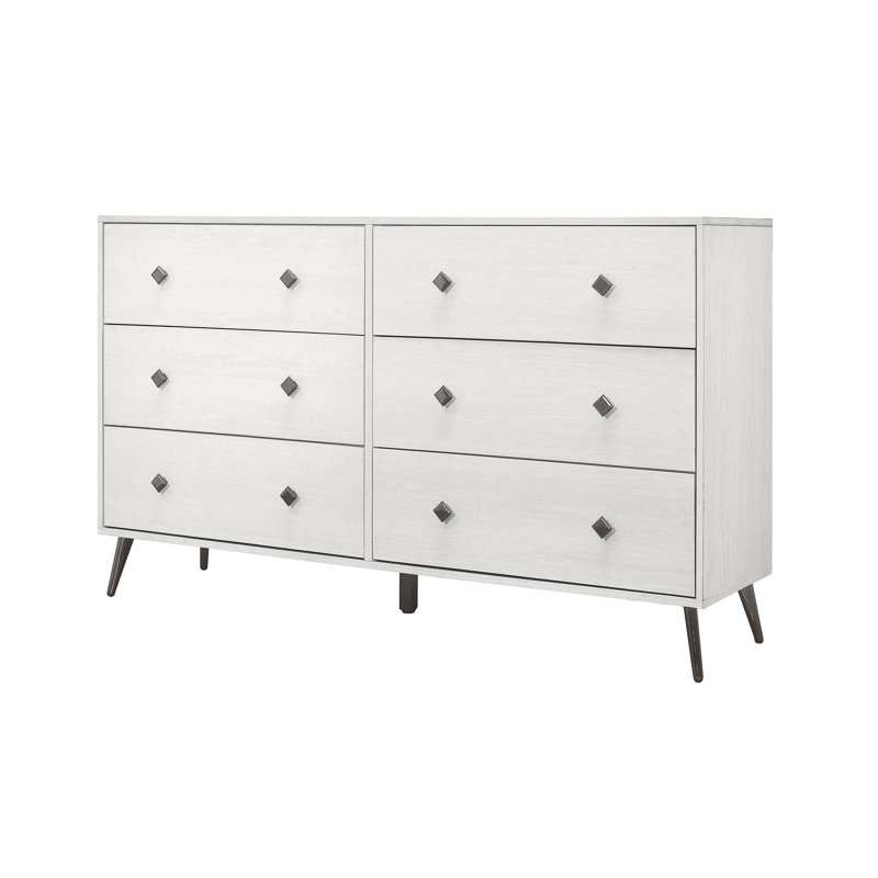 Lattice 58.5'' W 6 - Drawer Dresser