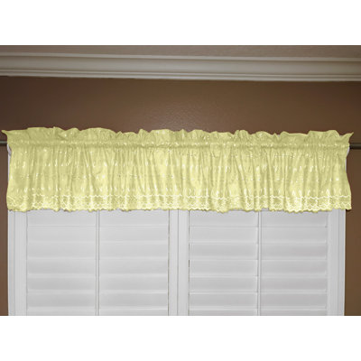Cotton Eyelet Window Valance 58" Wide