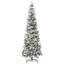 Arbre de Noël artificiel pin enneigé 7,5 pi