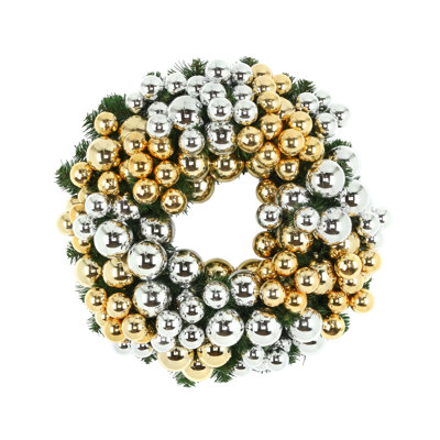 Handcrafted Faux Evergreen Wreath