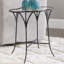 Adhira Glass End Table