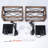 Eshaa Wood Wall Sconces Flush Mount Plug-in